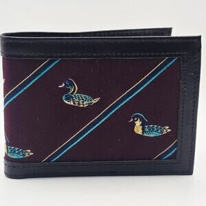 Wood Duck 100% Split Grain Leather Men's Wallet